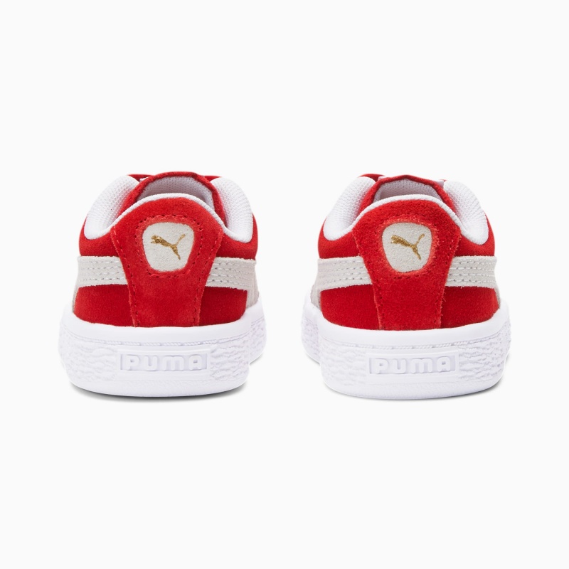 Tenis Puma Suede Classic XXI Toddler Rojos Blancos | 64359OKVW