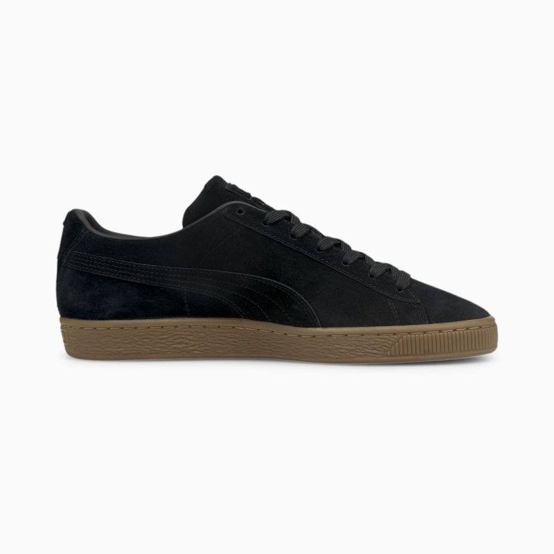 Tenis Puma Suede Gum Negros | 72085QJKY