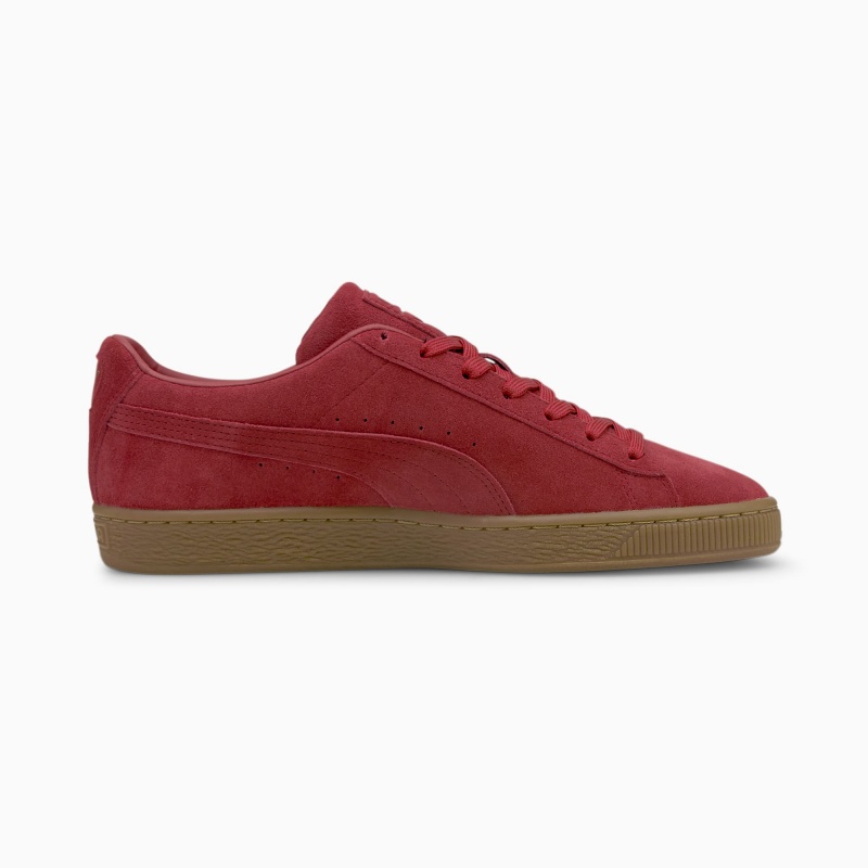 Tenis Puma Suede Gum Rojos | 95206XGOU