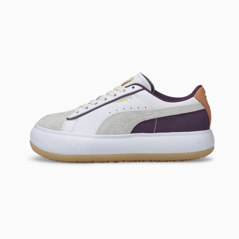 Tenis Puma Suede Mayu SC Blancos | 42706QLWO