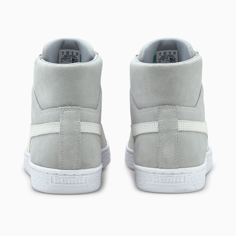 Tenis Puma Suede Mid XXI Blancos | 87195CJVN