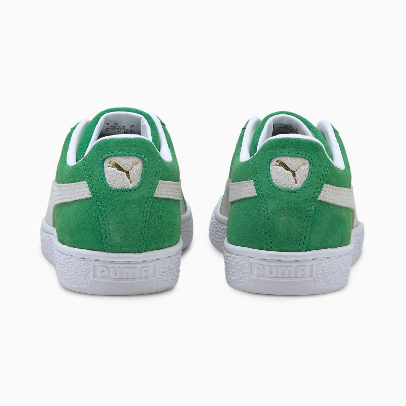 Tenis Puma Suede Teams Verdes Blancos | 89213TVWJ