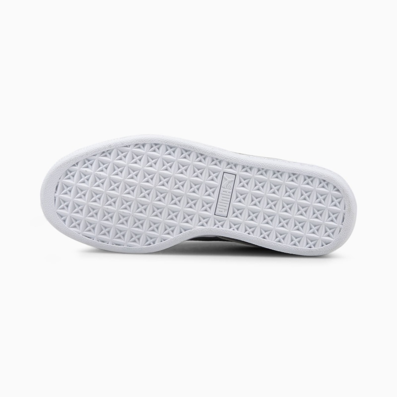 Tenis Puma Suede Triplex JR Negros Blancos | 62019LGDP