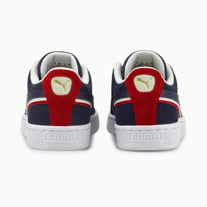 Tenis Puma Suede Triplex JR Rojos Blancos | 48531XOFI