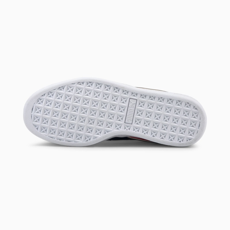 Tenis Puma Suede Triplex JR Rojos Blancos | 48531XOFI