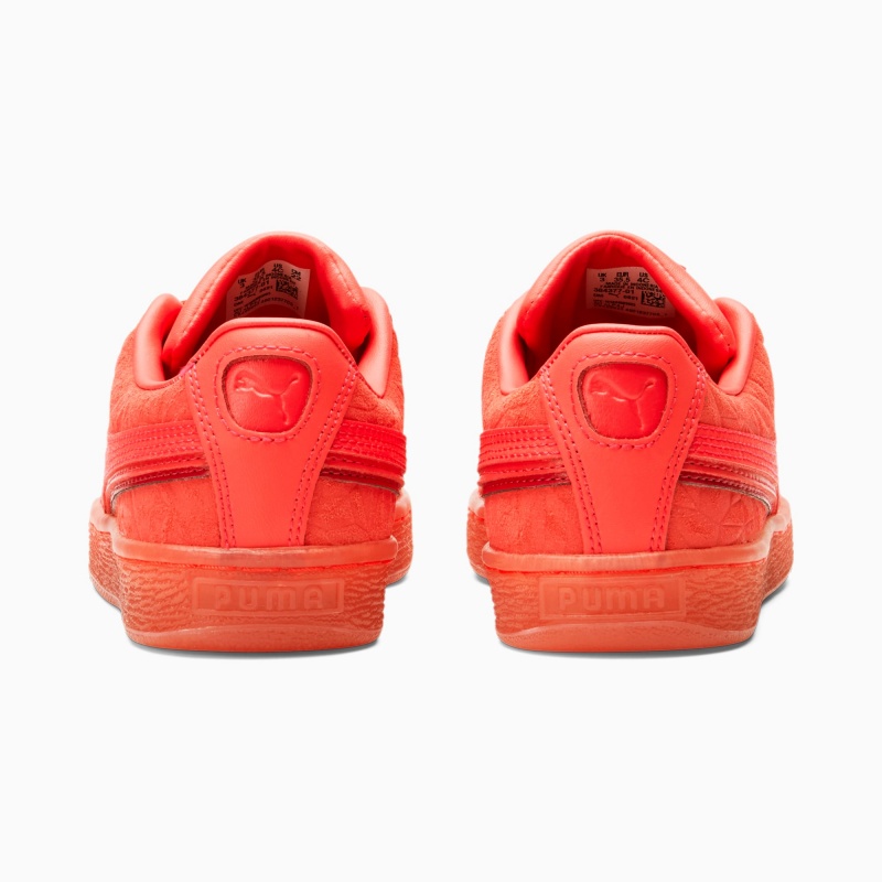 Tenis Puma Suede Triplex Mono JR Rosas Rojos | 27319UABH
