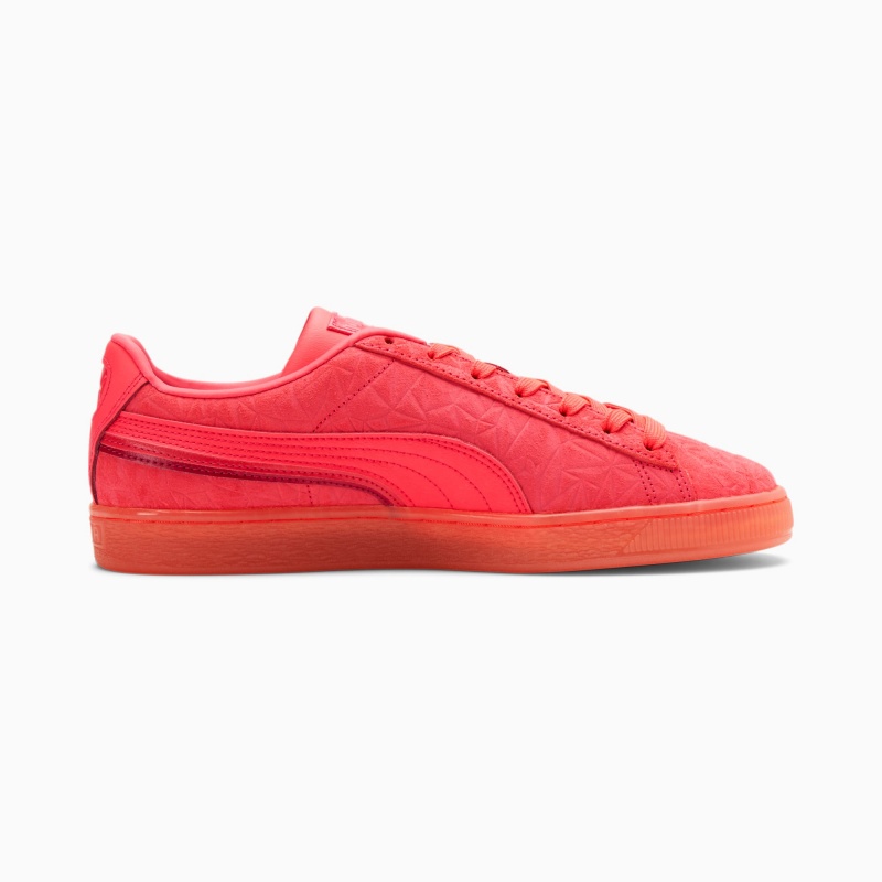 Tenis Puma Suede Triplex Mono Rosas Rojos | 64385UGAK