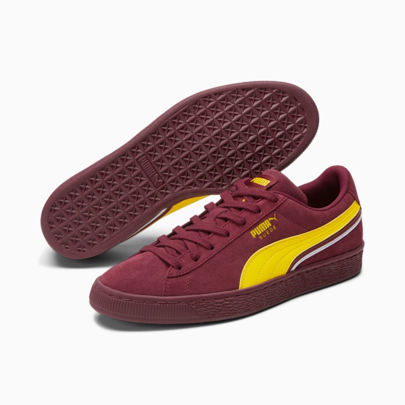 Tenis Puma Suede Triplex Vino Blancos | 04291EYXS