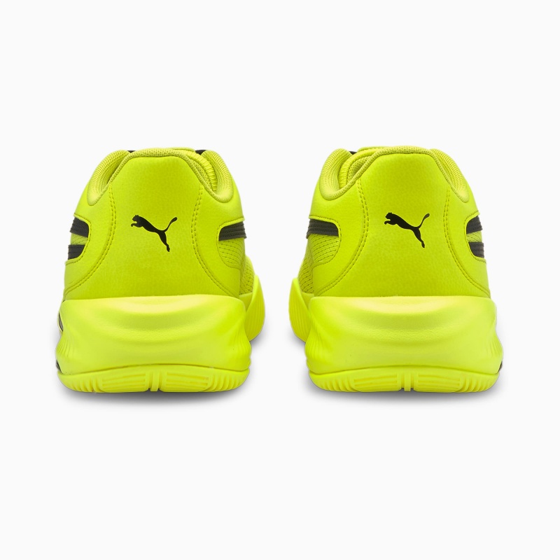 Tenis Puma Triple Basketball Amarillos Negros | 76289BFOU