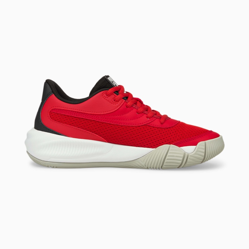 Tenis Puma Triple Basketball Jr Rojos Negros | 37901APHG