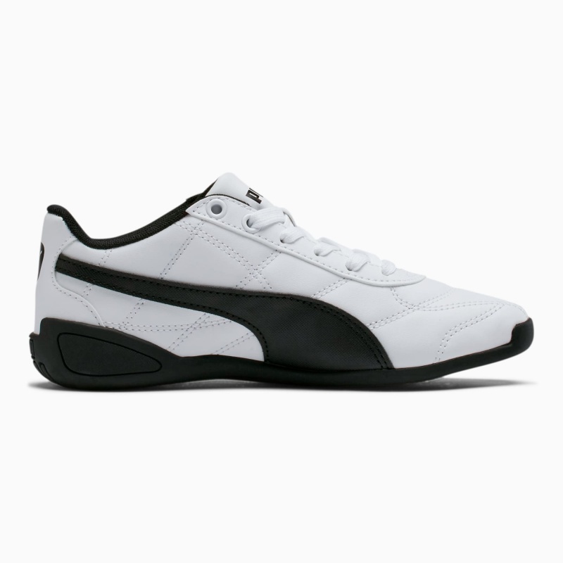 Tenis Puma Tune Cat 3 JR Blancos Negros | 25614EQKB