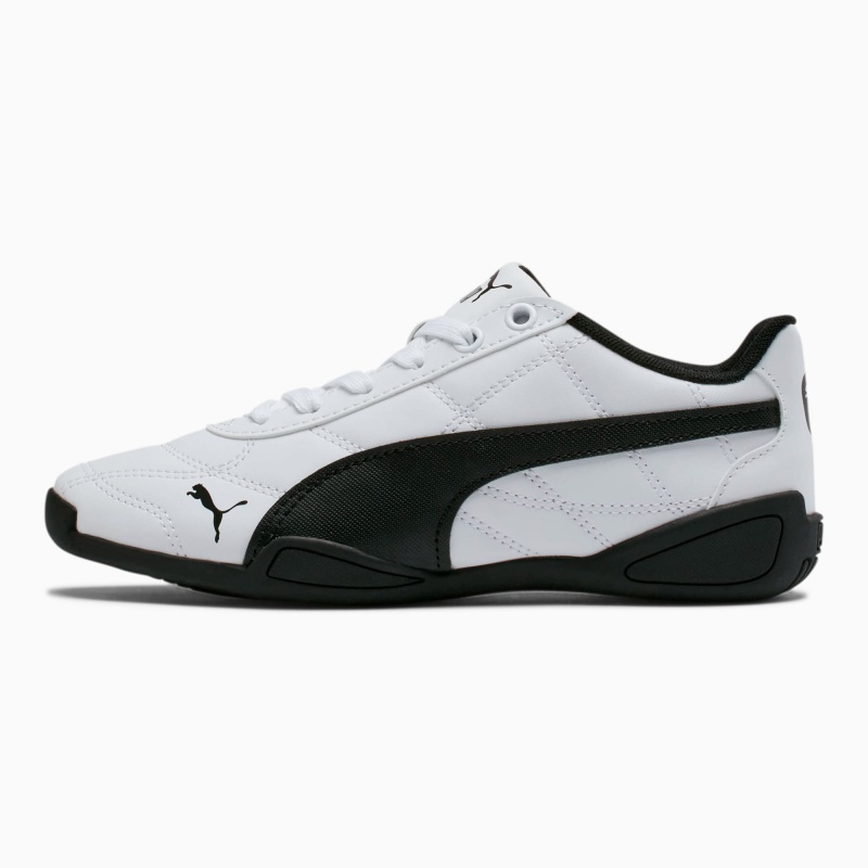 Tenis Puma Tune Cat 3 JR Blancos Negros | 25614EQKB