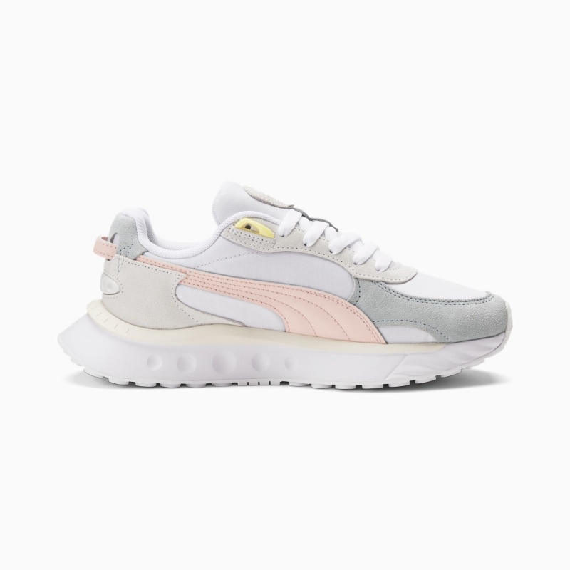 Tenis Puma Wild Rider Rollin Azules Blancos | 59136YAQN
