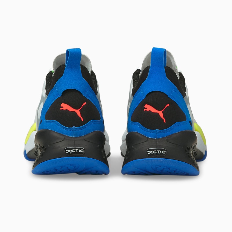 Tenis Puma XETIC Halflife Blancos Negros Azules | 02967XWAF