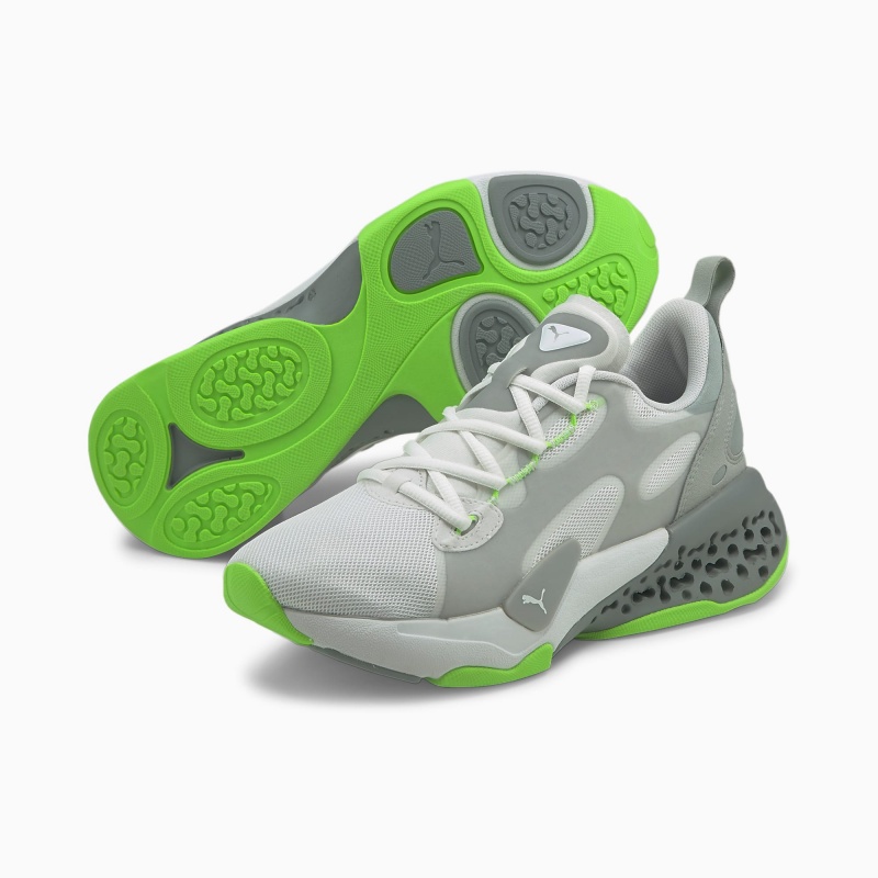 Tenis Puma XETIC Halflife Blancos Verdes | 24137NWKD