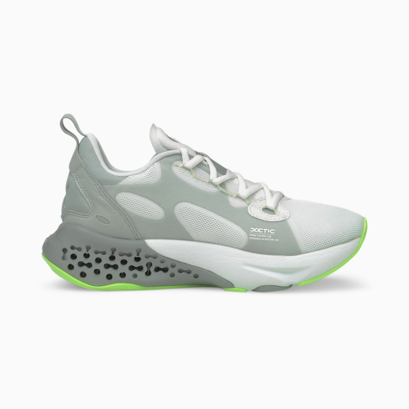 Tenis Puma XETIC Halflife Blancos Verdes | 24137NWKD