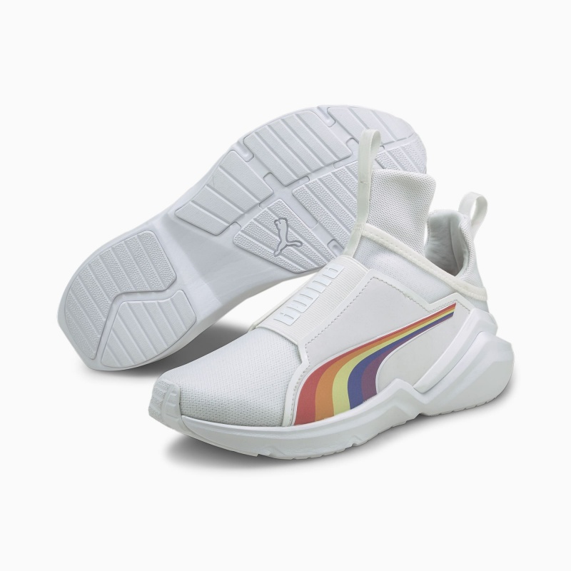 Tenis Training Puma Fierce 2 Pride Blancos | 92148CJHL