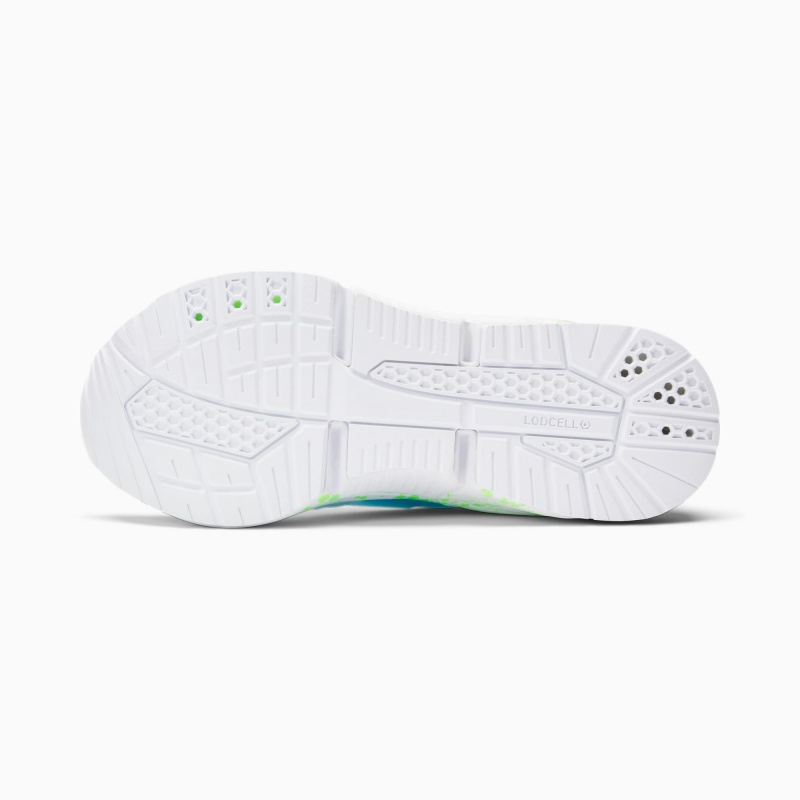 Tenis Training Puma LQDCELL Optic Sheer GID Blancos Morados Verdes | 68137KOAD
