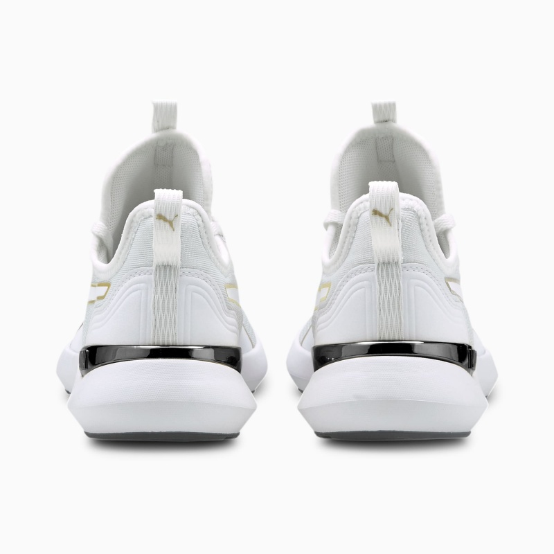 Tenis Training Puma Pure XT Moto Blancos Dorados | 34167TXKZ