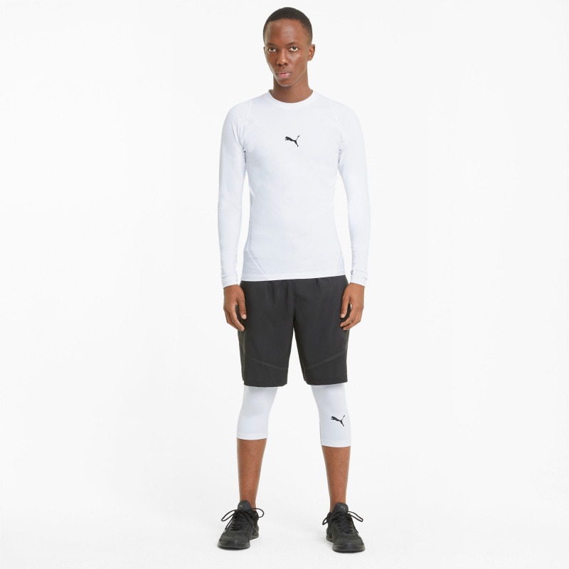 Tights Puma EXO-ADAPT 3/4 Entrenamiento Blancos | 58604DEBG