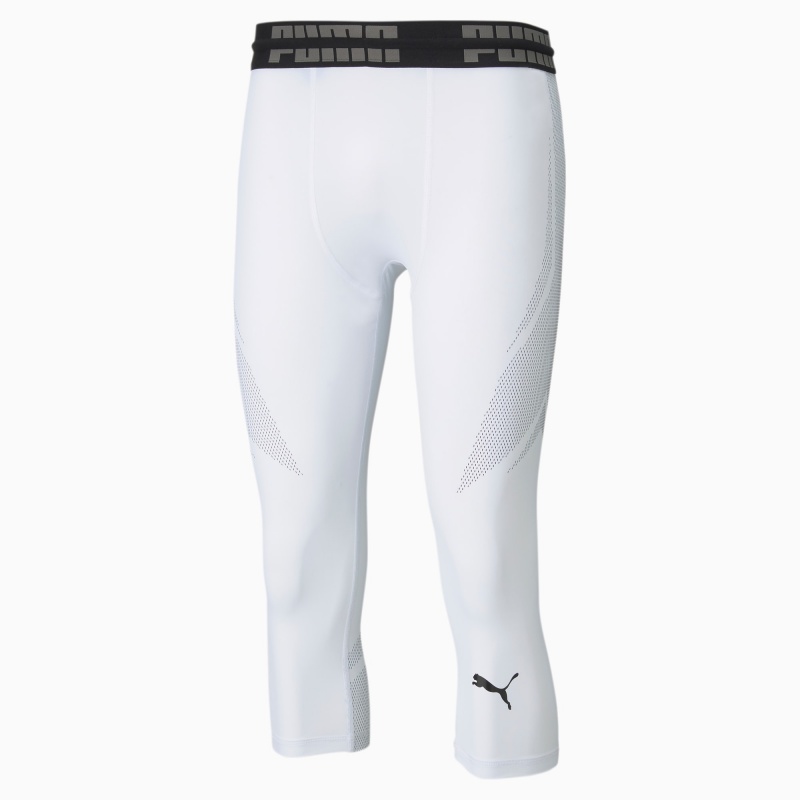Tights Puma EXO-ADAPT 3/4 Entrenamiento Blancos | 58604DEBG