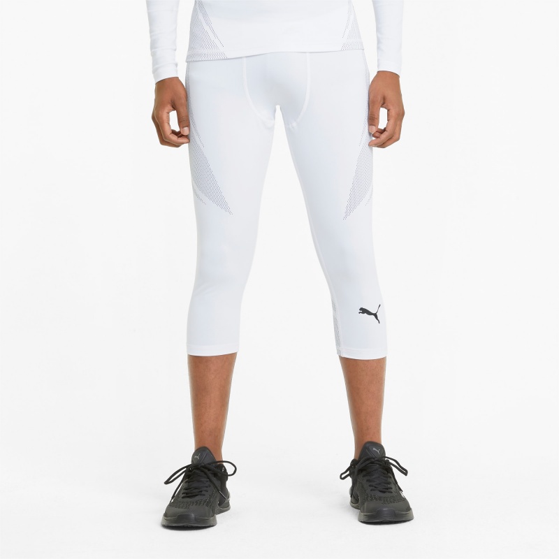 Tights Puma EXO-ADAPT 3/4 Entrenamiento Blancos | 58604DEBG