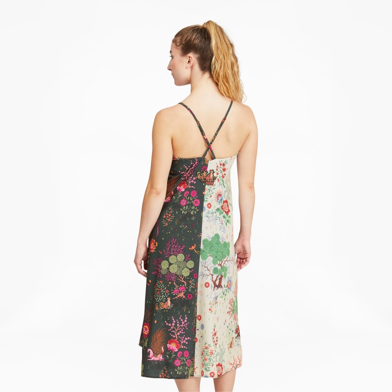 Vestido Puma PUMA x LIBERTY Verdes | 46057IUCF