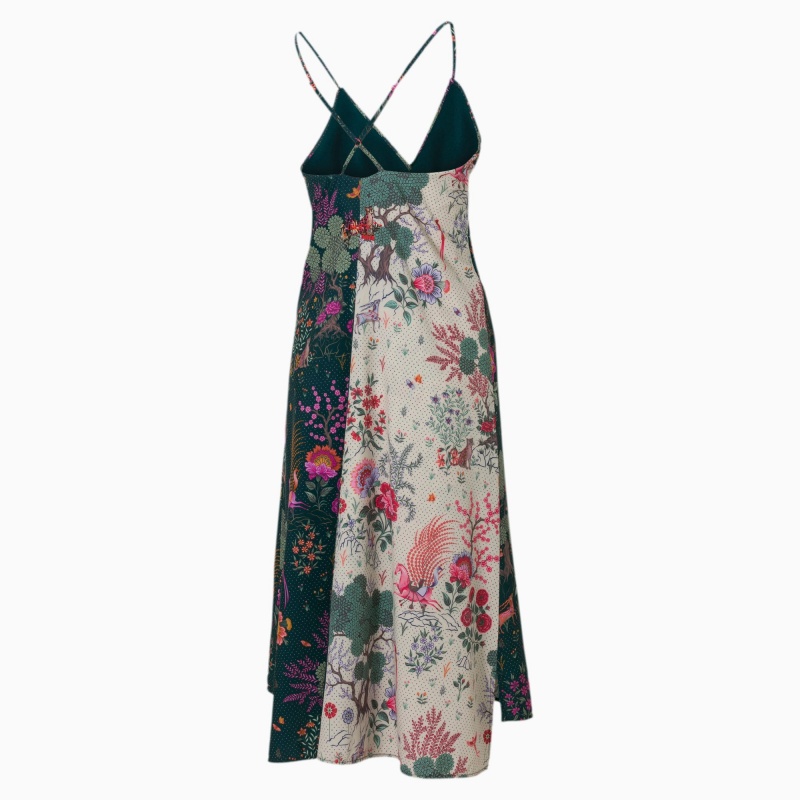 Vestido Puma PUMA x LIBERTY Verdes | 46057IUCF