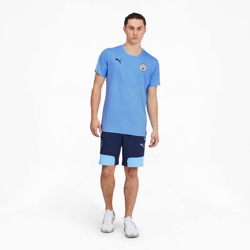 Warm Puma Manchester City FC Azules Claro | 18973XWKQ
