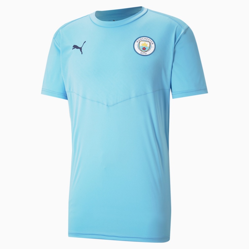 Warm Puma Manchester City FC Azules Claro | 18973XWKQ