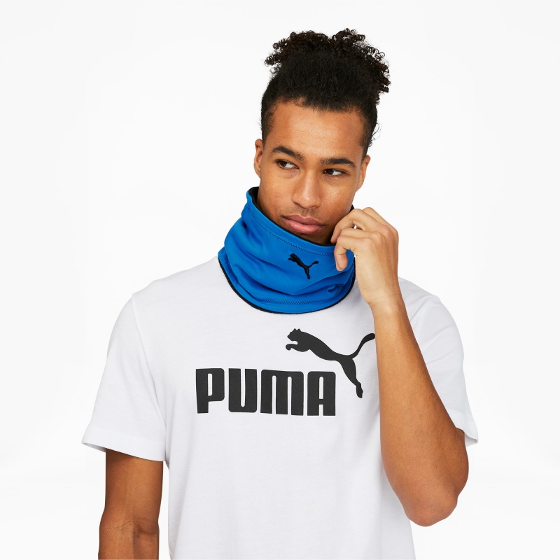 Warmer Puma Reversible Neck Warmer Negros Azules | 95287AWRI