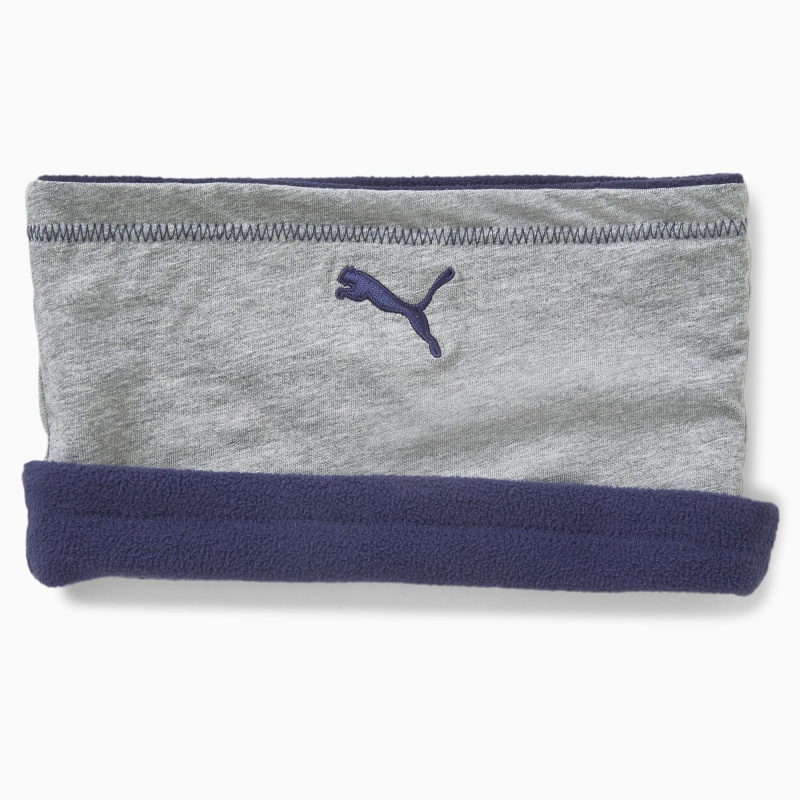 Warmer Puma Reversible Neck Warmer Peacoat / Medium Gray Heather | 98127PGJZ