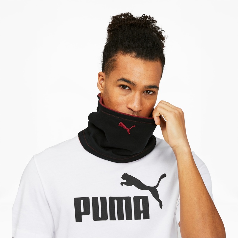 Warmer Puma Reversible Neck Warmer Rojos Negros | 62481PFDZ