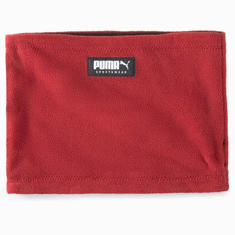 Warmer Puma Reversible Neck Warmer Rojos Negros | 62481PFDZ