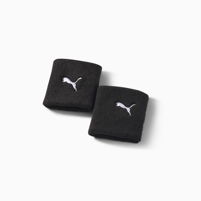 Wristband Puma Essential Core Terrycloth Wristband Negros | 76451PSOZ 