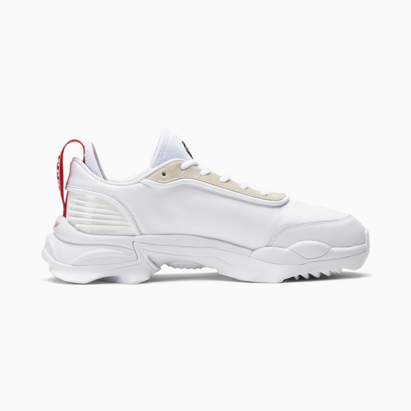 Zapatos Puma Ferrari Nitefox GT Blancos | 28659PVYX