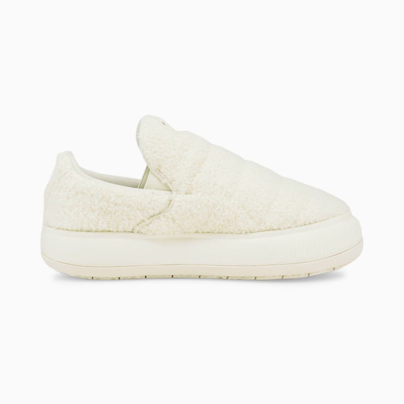 Zapatos Puma Suede Mayu Slip-On Teddy Marshmallow / Putty | 63042KUGB